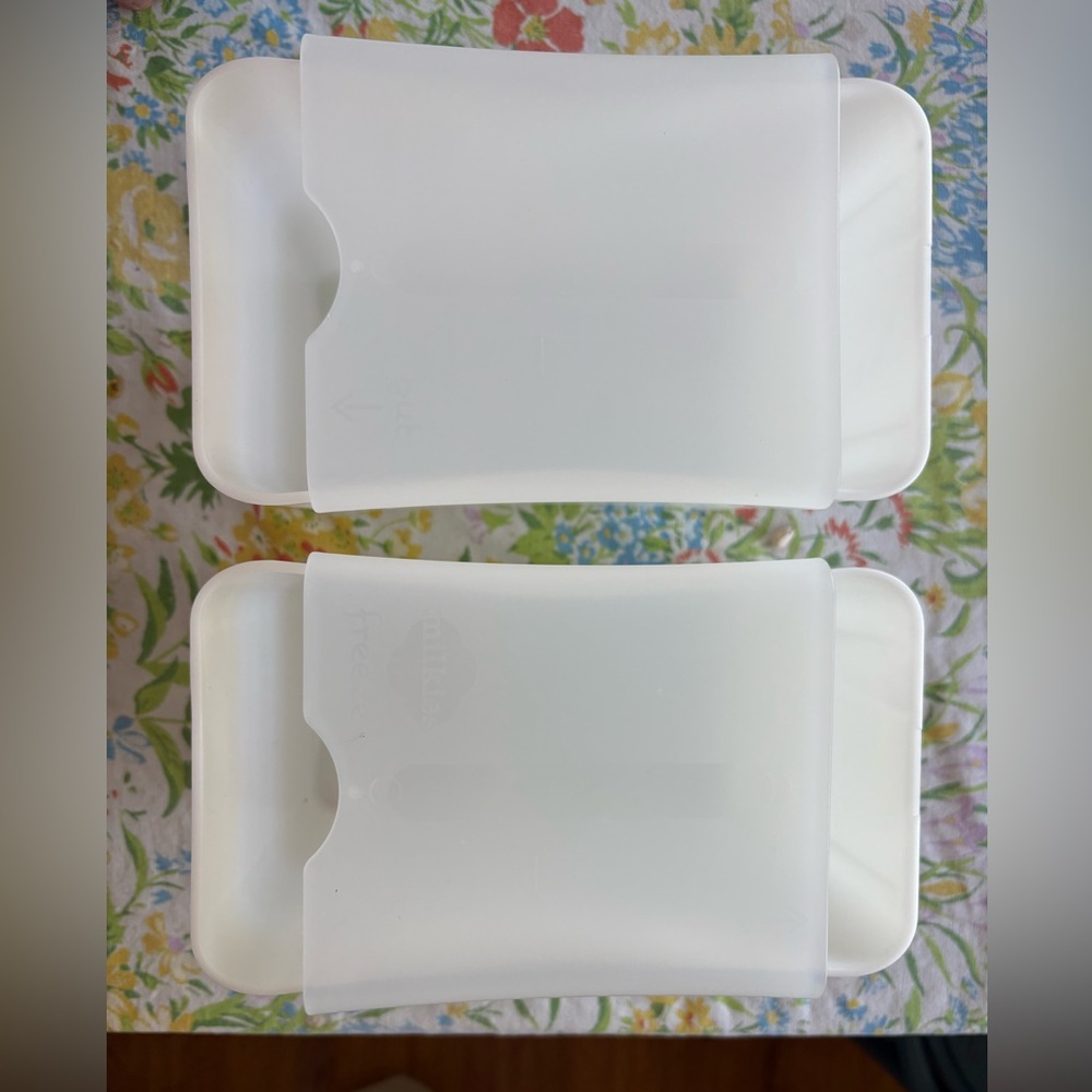 EUC Milkies Freezer Milk Bag Storage Set of 2